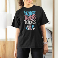 Protect Trans Kids T Shirt For Women Transgender Pride Social Justice