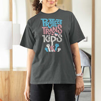 Protect Trans Kids T Shirt For Women Transgender Pride Social Justice