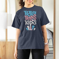 Protect Trans Kids T Shirt For Women Transgender Pride Social Justice