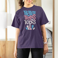 Protect Trans Kids T Shirt For Women Transgender Pride Social Justice