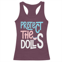 Protect The Dolls Racerback Tank Top Transgender Trans Pride Social Justice