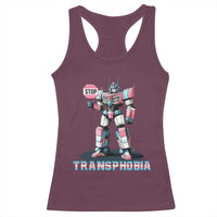 LGBTQ Trans Racerback Tank Top Stop Transphobia Trans Rights Social Justice