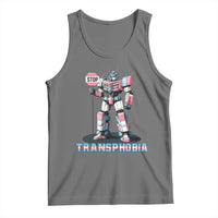 LGBTQ Trans Tank Top Stop Transphobia Trans Rights Social Justice