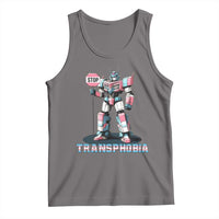 LGBTQ Trans Tank Top Stop Transphobia Trans Rights Social Justice