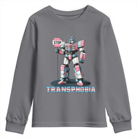 LGBTQ Trans Youth Sweatshirt Stop Transphobia Trans Rights Social Justice