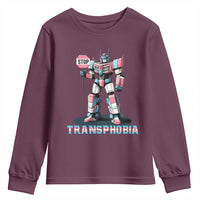 LGBTQ Trans Youth Sweatshirt Stop Transphobia Trans Rights Social Justice