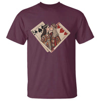 Lesbian Pride T Shirt Vintage Kissing Cards Sapphic Art