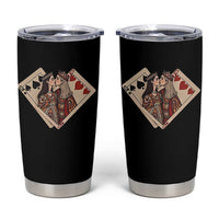 Lesbian Pride Tumbler Cup Vintage Kissing Cards Sapphic Art