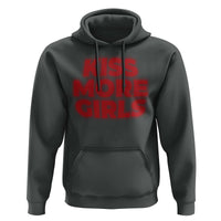Lesbian Hoodie Kiss More Girls Funny Pride Month