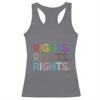 LGBTQ Trans Rights Racerback Tank Top Social Justice Equality Human Rights - Wonder Print Shop