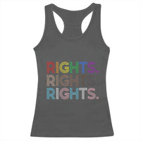 LGBTQ Trans Rights Racerback Tank Top Social Justice Equality Human Rights - Wonder Print Shop