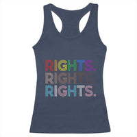 LGBTQ Trans Rights Racerback Tank Top Social Justice Equality Human Rights - Wonder Print Shop