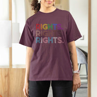 LGBTQ Trans Rights T Shirt For Women Social Justice Equality Human Rights - Wonder Print Shop
