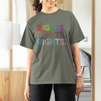 LGBTQ Trans Rights T Shirt For Women Social Justice Equality Human Rights - Wonder Print Shop