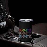 LGBTQ Trans Rights Tumbler Cup Social Justice Equality Human Rights - Wonder Print Shop