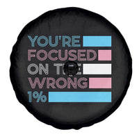 Trans Rights Spare Tire Cover Transgender LGBTQ Queer Pride Ally Social Justice - Wonder Print Shop