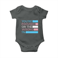Trans Rights Baby Onesie Transgender LGBTQ Queer Pride Ally Social Justice - Wonder Print Shop
