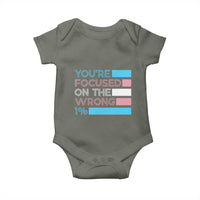 Trans Rights Baby Onesie Transgender LGBTQ Queer Pride Ally Social Justice - Wonder Print Shop