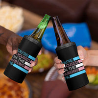 Trans Rights 4 in 1 Can Cooler Tumbler Transgender LGBTQ Queer Pride Ally Social Justice - Wonder Print Shop