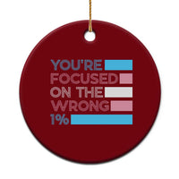 Trans Rights Ceramic Ornament Transgender LGBTQ Queer Pride Ally Social Justice - Wonder Print Shop
