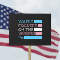 Trans Rights Protest Sign Transgender LGBTQ Queer Pride Ally Social Justice - Wonder Print Shop