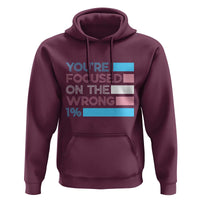 Trans Rights Hoodie Transgender LGBTQ Queer Pride Ally Social Justice - Wonder Print Shop