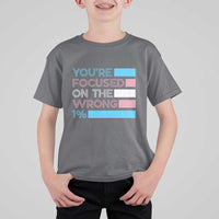 Trans Rights T Shirt For Kid Transgender LGBTQ Queer Pride Ally Social Justice - Wonder Print Shop