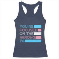 Trans Rights Racerback Tank Top Transgender LGBTQ Queer Pride Ally Social Justice - Wonder Print Shop