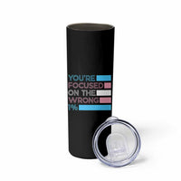 Trans Rights Skinny Tumbler Transgender LGBTQ Queer Pride Ally Social Justice - Wonder Print Shop