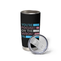 Trans Rights Tumbler Cup Transgender LGBTQ Queer Pride Ally Social Justice - Wonder Print Shop
