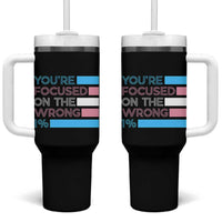 Trans Rights Tumbler With Handle Transgender LGBTQ Queer Pride Ally Social Justice - Wonder Print Shop