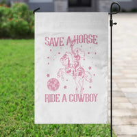 Save a Horse Ride A Cowboy Garden Flag Funny Cowgirl Western Style