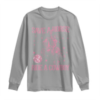 Save a Horse Ride A Cowboy Long Sleeve Shirt Funny Cowgirl Western Style
