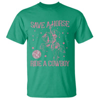 Save a Horse Ride A Cowboy T Shirt Funny Cowgirl Western Style