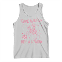 Save a Horse Ride A Cowboy Tank Top Funny Cowgirl Western Style