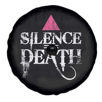 Silence Death Spare Tire Cover LGBTQ Pride Month - Wonder Print Shop