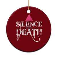 Silence Death Ceramic Ornament LGBTQ Pride Month - Wonder Print Shop