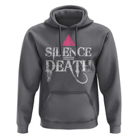 Silence Death Hoodie LGBTQ Pride Month - Wonder Print Shop