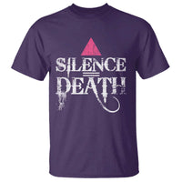 Silence Death T Shirt LGBTQ Pride Month - Wonder Print Shop