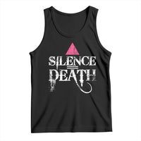 Silence Death Tank Top LGBTQ Pride Month - Wonder Print Shop