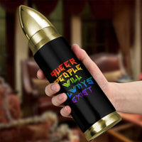 Queer Pride Bullet Tumbler Queer People Will Always Exist LGBTQIA Gay Ally - Wonder Print Shop