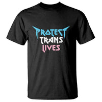 Protect Trans Lives T Shirt Heavy Metal - Wonder Print Shop