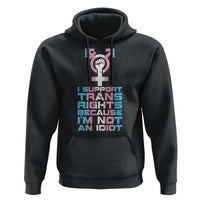 Trans Ally Hoodie Transgender Pride Flag Support