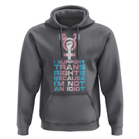 Trans Ally Hoodie Transgender Pride Flag Support