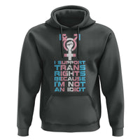 Trans Ally Hoodie Transgender Pride Flag Support