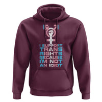 Trans Ally Hoodie Transgender Pride Flag Support