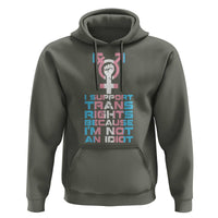 Trans Ally Hoodie Transgender Pride Flag Support