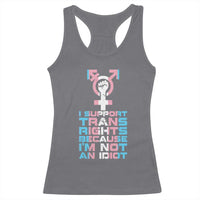 Trans Ally Racerback Tank Top Transgender Pride Flag Support