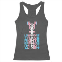 Trans Ally Racerback Tank Top Transgender Pride Flag Support