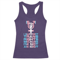Trans Ally Racerback Tank Top Transgender Pride Flag Support